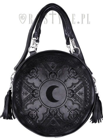 Geanta rotunda Henna black